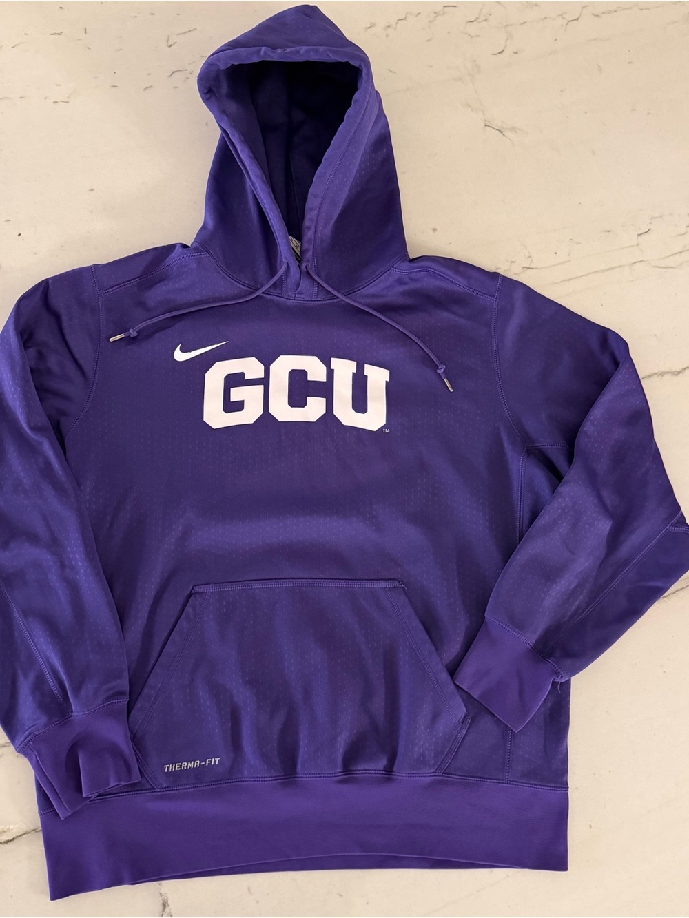 Nike Grand Canyon University Lopes Hoodie Mens XL Purple Fleece Thermal GCU